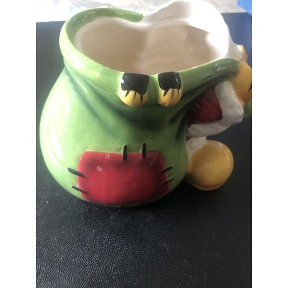 Vintage Disney Santa Clause Mickey Mouse Christmas Cookie Jar Holiday Decor READ - Picture 11 of 11